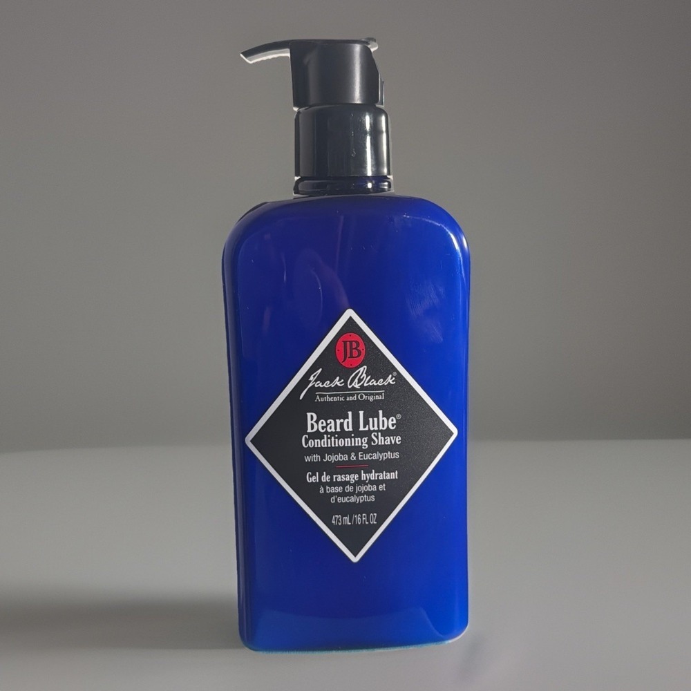 Jack Black Beard Lube Conditioning Shave (473ml/16fl) NEW BOTTLE